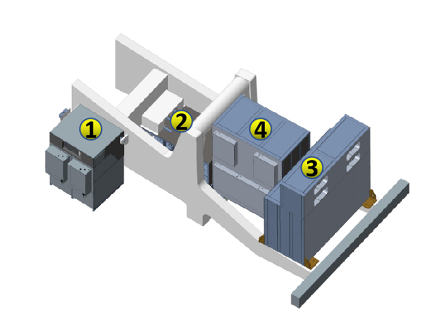 矿卡油改电系列-220T电动矿卡-三电系统